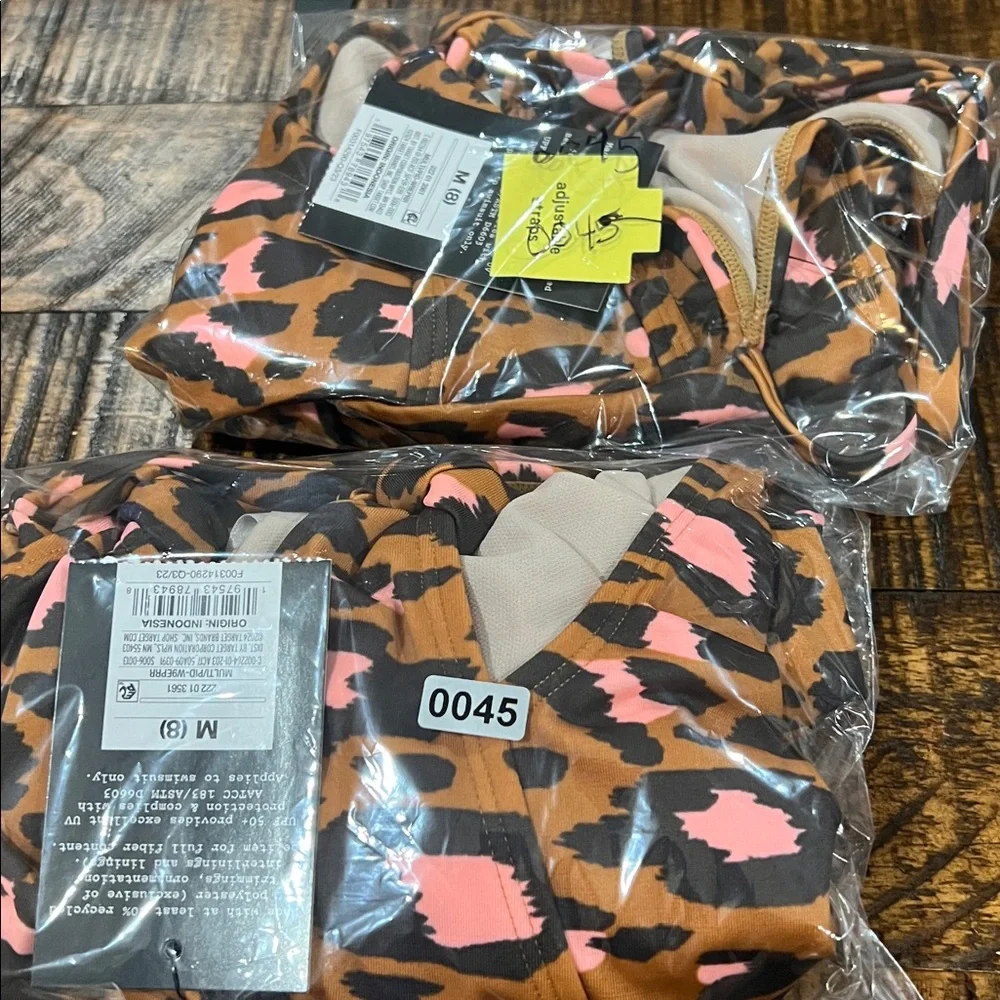 Art Class Wild Patterned Swimsuit